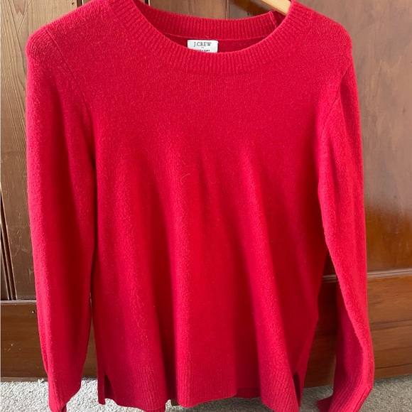 J. Crew Sweaters - Super soft red jcrew sweater
